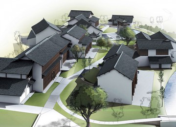 仰天农庄——庆丰基地村旅游休闲度假区民宿项目规划图